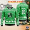 US Sassuolo Calcio Custom Name Number Green Version Ugly Christmas Sweater