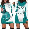 MLB Seattle Mariners Custom Name Number Women Hoodie Dress