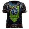 NBA Minnesota Timberwolves Custom Name Number Warriors Jersey T-Shirt