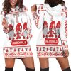 MLB Texas Rangers Ugly Christmas Women Hoodie Dress