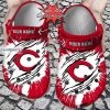 MLB Cincinnati Reds Ripped Claw Custom Name Crocs