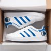 NBA Dallas Mavericks White Blue Stan Smith Shoes