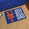 MLB New York Mets World’s Best Dad Rubber Doormat