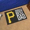 MLB Pittsburgh Pirates World’s Best Dad Rubber Doormat