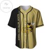 NCAA Georgia Tech Yellow Jackets Half Style Baseball Jersey