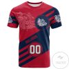 NCAA Gonzaga Bulldogs Custom Number Sport Style Logo T-Shirt