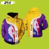 NBA Los Angeles Lakers Golden Purple HIghway Pullover Hoodie
