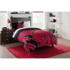 MLB Arizona Diamondbacks Red Black Hexagon Bedding Set