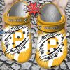 MLB Pittsburgh Pirates Ripped Claw Custom Name Crocs