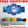 MLB Washington Nationals Thunder 5 Panel Canvas