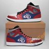 NCAA Gonzaga Bulldogs Air Jordan 1 High Sneakers V2