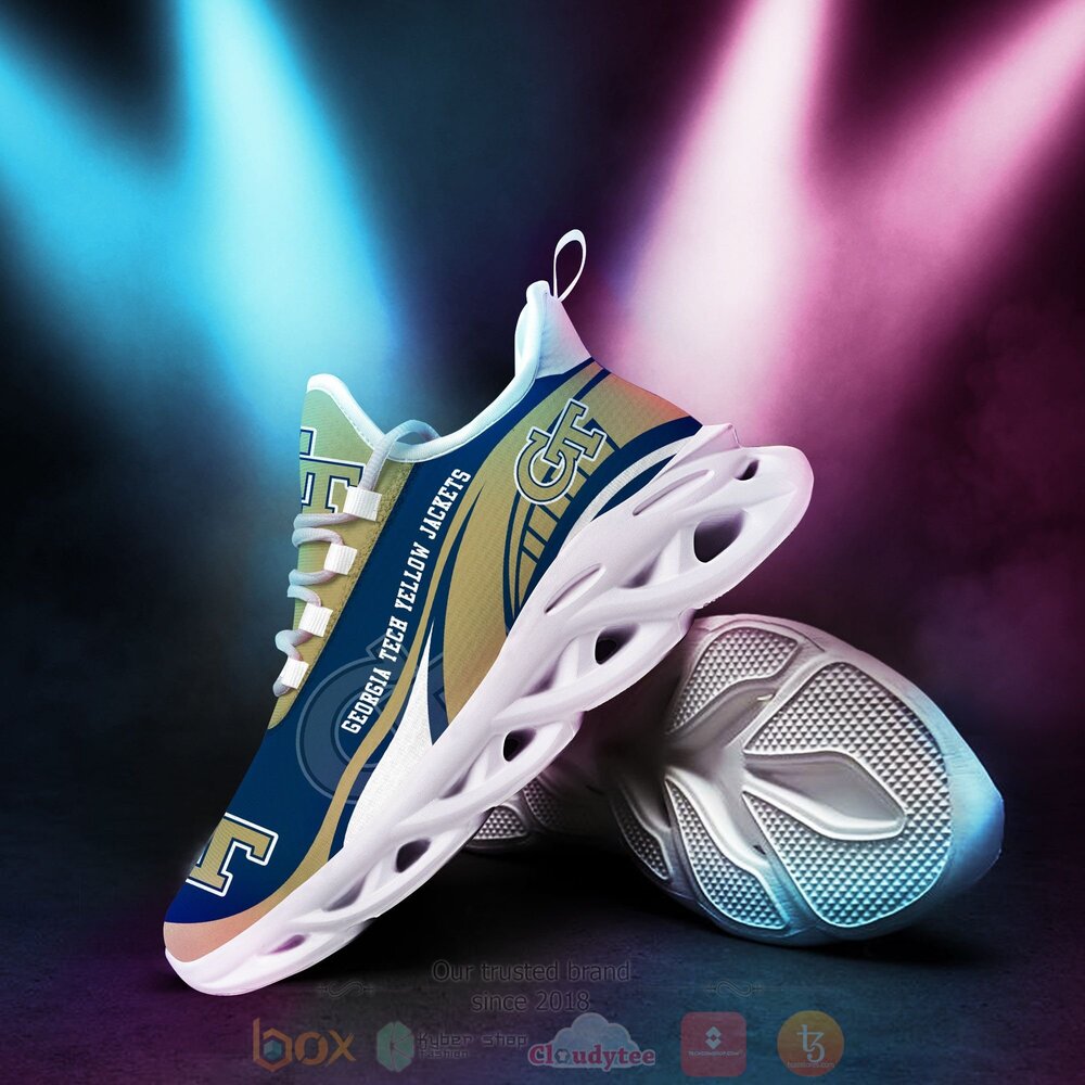 NCAA Georgia Tech Yellow Jackets Football Clunky Max Soul Shoes NCAA Georgia Tech Yellow Jackets Football Clunky Max Soul Shoes