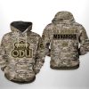 NCAA Old Dominion Monarchs Camo Veteran Pullover Hoodie