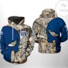 NCAA Old Dominion Monarchs Camo Veteran Hunting Pullover Hoodie