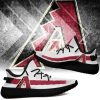 MLB Arizona Diamondbacks White Red Yeezy Boost Sneakers