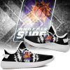 NBA Phoenix Suns Black Scratch Yeezy Boost Sneakers