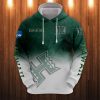 NCAA Hawaii Rainbow Warriors Green Mix White Pullover Hoodie