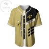 NCAA Georgia Tech Yellow Jackets Custom Text Baseball Jersey