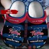 MLB Philadelphia Phillies Custom Name Blue Black Crocs