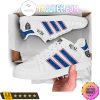 MLS Real Salt Lake White Blue Stan Smith Shoes