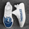 NBA Minnesota Timberwolves White Blue Reze Sneakers