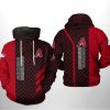 MLB Arizona Diamondbacks Red Black GC Pullover Hoodie