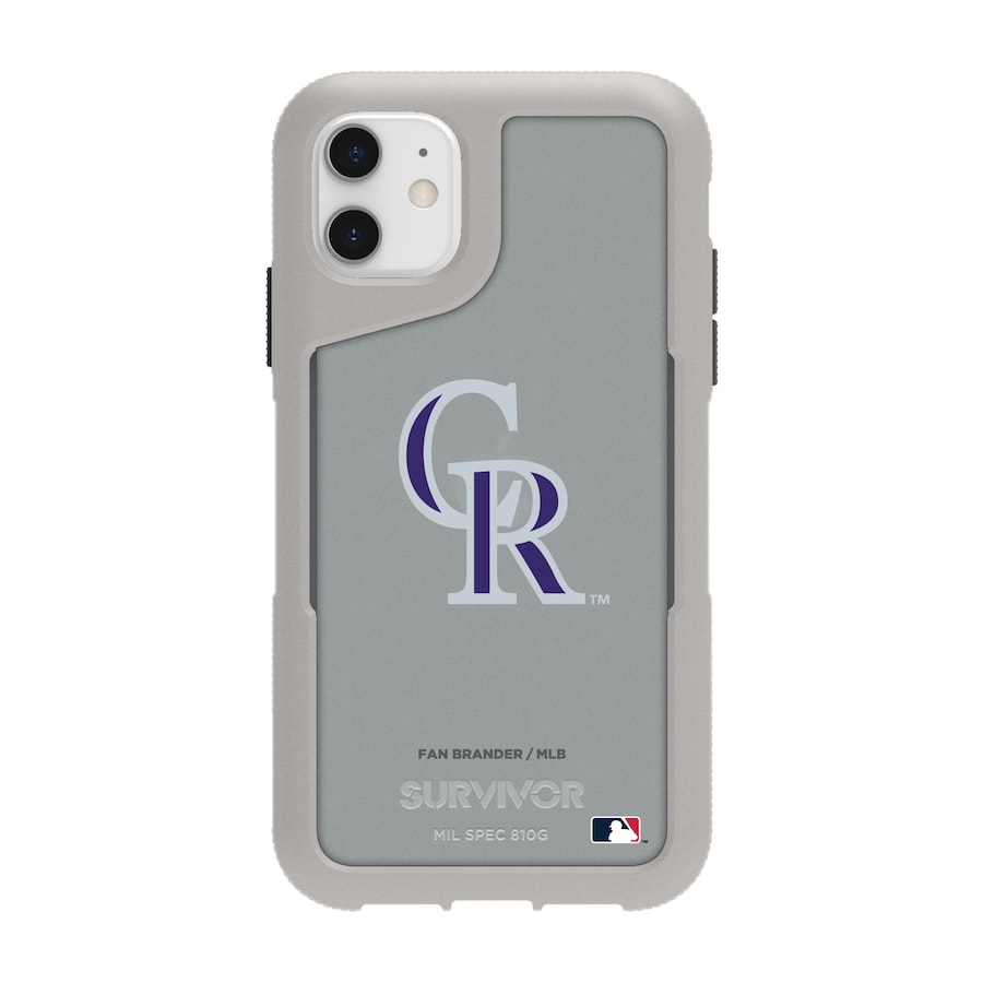 MLB Colorado Rockies Gray Phone Case MLB Colorado Rockies Gray Phone Case