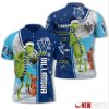 NCAA Villanova Wildcats The Grinch Ugly Christmas Polo Shirt
