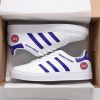 NBA Detroit Pistons White Blue Stan Smith Shoes