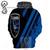 MLS San Jose Earthquakes Blue Black Pullover Hoodie