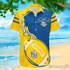 NCAA Marquette Golden Eagles Flame Ball Hawaiian Shirt