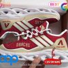 MLB Arizona Diamondbacks Custom Name Red Cream Max Soul Shoes