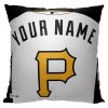 MLB Pittsburgh Pirates Jersey Custom Name Square Pillow Case