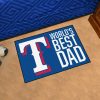 MLB Texas Rangers World’s Best Dad Rubber Doormat