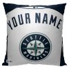 MLB Seattle Mariners Jersey Custom Name Square Pillow Case
