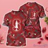 NCAA Stanford Cardinal Coconut Pattern Hawaii T-Shirt