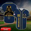 MLB Milwaukee Brewers Custom Name Number Darth Vader Star Wars Baseball Jersey
