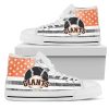 MLB San Francisco Giants Flag Rugby High Top Shoes