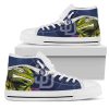 MLB San Diego Padres Turtle Ninja High Top Shoes
