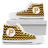 MLB Pittsburgh Pirates Chevron Broncos High Top Shoes