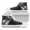MLB Detroit Tigers Nightmare Freddy Colorful High Top Shoes