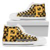 MLB Pittsburgh Pirates Puzzle Logo High Top Shoes