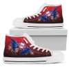 MLB Philadelphia Phillies Angel Wings High Top Shoes