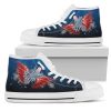 MLB Los Angeles Dodgers Angel Wings High Top Shoes