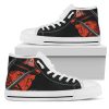 MLB Miami Marlins Nightmare Freddy Colorful High Top Shoes