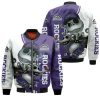 MLB Colorado Rockies Jack Skellington And Zero Bomber Jacket