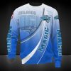 NBA Orlando Magic Blue Gradient Curves Sweatshirt
