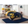 NBA Indiana Pacers Blue Gold Hexagon Bedding Set