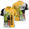 MLB Pittsburgh Pirates Funny Christmas The Grinch Polo Shirt