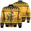 MLB Pittsburgh Pirates Baby Yoda Star Wars Ugly Christmas Bomber Jacket